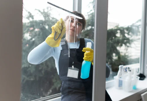 Nettoyage de vitres intérieures et extérieures à Availles-Limouzine